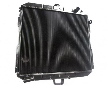 Радиатор охлаждения Валдай 245 двигатель 3-х рядный медный 33104-1301010-33