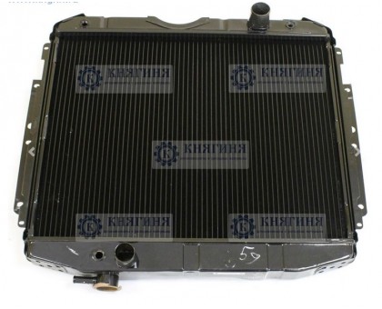 Радиатор охлаждения ГАЗ-33081, 3309 медный 2-рядный 121.1301010-10