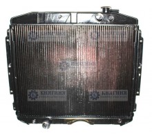 Радиатор охлаждения ГАЗ-3309 медный 2-рядный ЕВРО 3 ММЗ 245 двигатель 121.1301010-20
