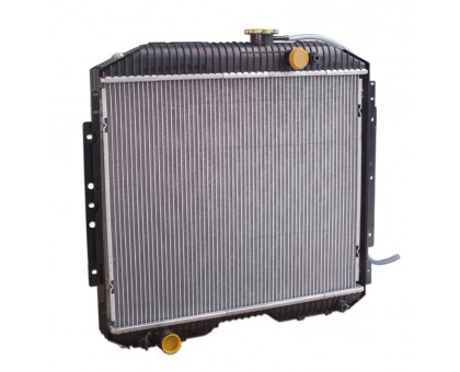 Радиатор охлаждения ГАЗ-53 алюминиевый 2-рядный 53-1301010