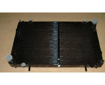 Радиатор охлаждения ГАЗель медный 2-рядный под рамку теплоотдача +15% 330242.1301.000-030