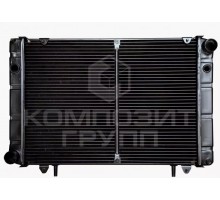 Радиатор охлаждения ГАЗель медный 2-рядный под рамку 1401-1301010