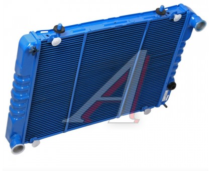 Радиатор охлаждения ГАЗель медный 3-рядный под рамку теплоотдача +55% Оренбург ВК3302-1301010-33